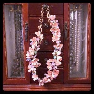 JCrew floral necklace